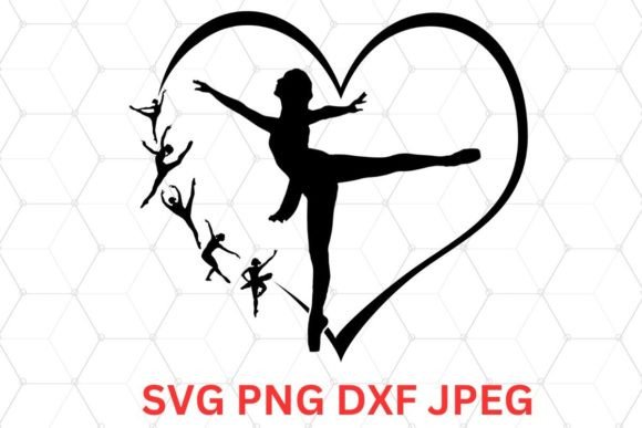 Ballet Dance Heart Elegance Graphics